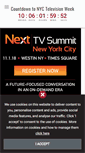 Mobile Screenshot of nyctvweek.com